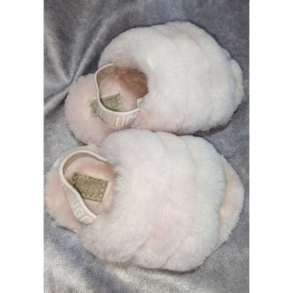 Ugg Pink I Fluff Yea Slides - Picture 5 of 10